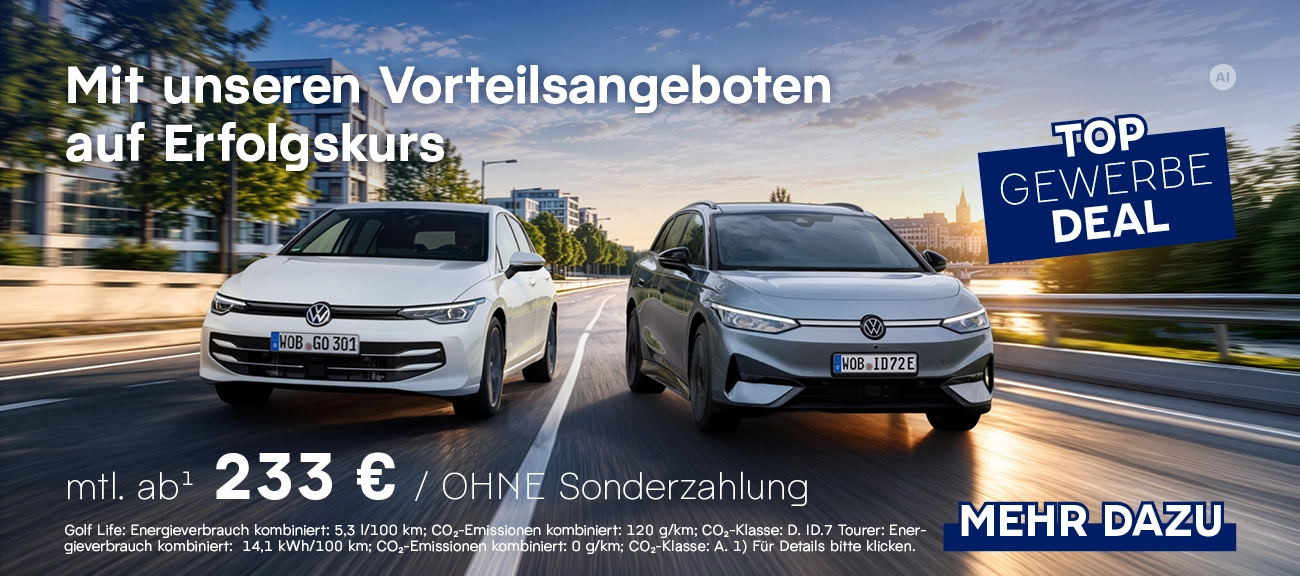 VW Gewerbe Sonderleasing